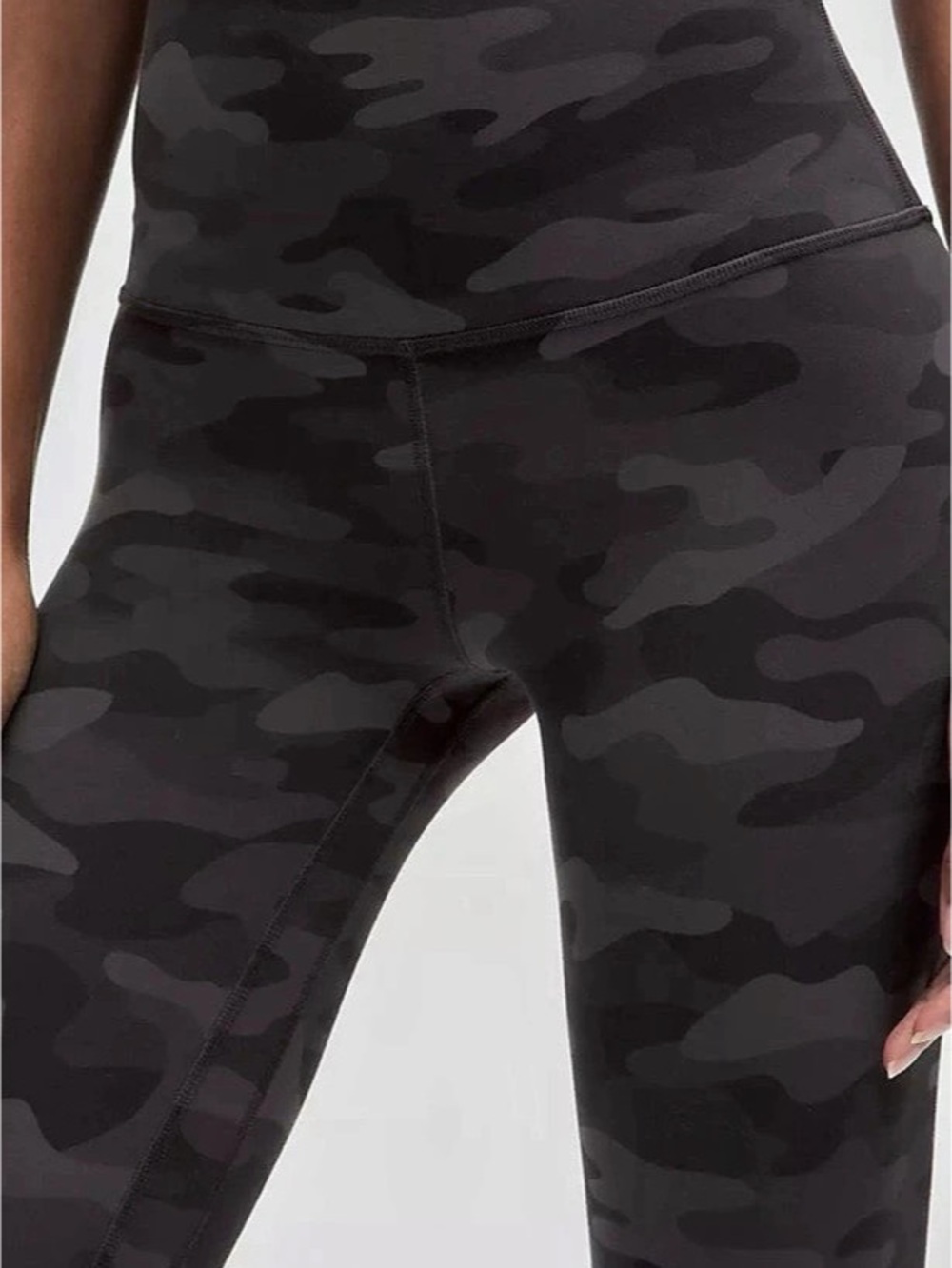 lululemon Align Super High-Rise Pant 28" Heritage 365 Camo Deep Coal Multi
